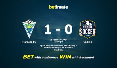 Marbella FC vs Cádiz B Prognóstico, Odds e Dicas de Apostas 18/02/2024