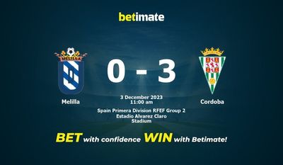 Melilla x Córdoba Prognóstico, Odds e Dicas de Apostas 12/03/2023