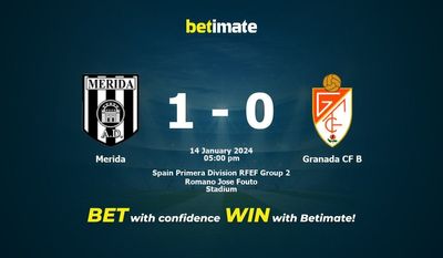 Mérida vs Granada CF B Prognóstico, Odds e Dicas de Apostas 14/01/2024