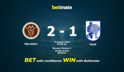 Prognóstico, Odds e Dicas de Apostas Mjondalen vs Hodd 08/05/2023
