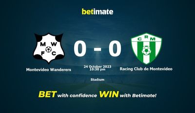 Montevideo Wanderers x Racing Club de Montevideo Prognóstico, Odds e Dicas de Apostas 24/10/2023