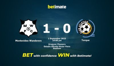 Prognóstico, Odds e Dicas de Apostas Montevideo Wanderers x Torque 09/01/2023