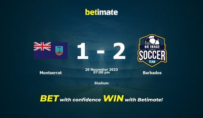 Prognóstico, Odds e Dicas de Apostas Montserrat vs Barbados 20/11/2023