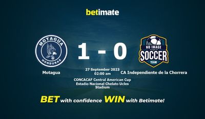 Motagua vs CA Independiente de la Chorrera Prognóstico, Odds e Dicas de Apostas 27/09/2023