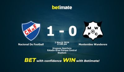 Nacional De Football vs Montevideo Wanderers Prognóstico, Odds e Dicas de Apostas 03/02/2024