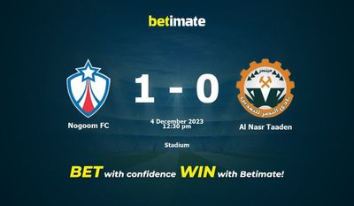 Nogoom FC vs Al Nasr Taaden Prognóstico, Odds e Dicas de Apostas 12/04/2023