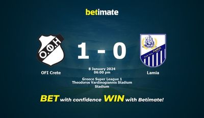 Prognóstico, Odds e Dicas de Apostas OFI Crete vs Lamia 01/08/2024