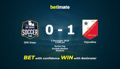 OFK Vrsac vs Vojvodina Prognóstico, Odds e Dicas de Apostas 12/03/2025