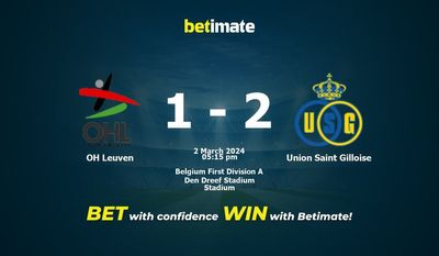 OH Leuven vs Union Saint Gilloise Prognóstico, Odds e Dicas de Apostas 03/02/2024