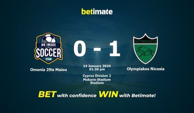 Omonia 29is Maiou vs Olympiakos Nicosia Prognóstico, Odds e Dicas de Apostas 14/01/2024