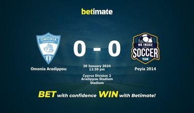 Omonia Aradippou vs Peyia 2014 Prognóstico, Odds e Dicas de Apostas 20/01/2024