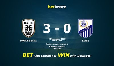 PAOK Salonika vs Lamia Prognóstico, Odds e Dicas de Apostas 12/04/2023