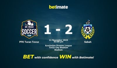 PFK Turan Tovuz vs Sabah Prognóstico, Odds e Dicas de Apostas 11/11/2023