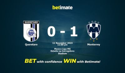 Prognóstico, Odds e Dicas de Apostas Querétaro vs Monterrey 11/11/2023