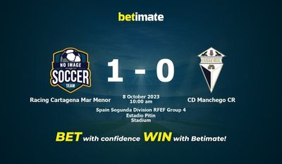 Racing Cartagena Mar Menor vs CD Manchego CR Prognóstico, Odds e Dicas de Apostas 10/08/2023