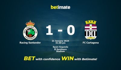 Racing Santander x FC Cartagena Prognóstico, Odds e Dicas de Apostas 21/01/2024
