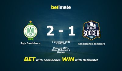 Raja Casablanca x Renaissance Zemamra Prognóstico, Odds e Dicas de Apostas 12/09/2023