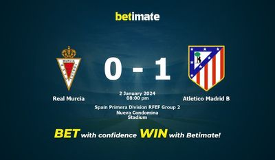 Prognóstico, Odds e Dicas de Apostas Real Murcia x Atlético de Madrid B 01/02/2024