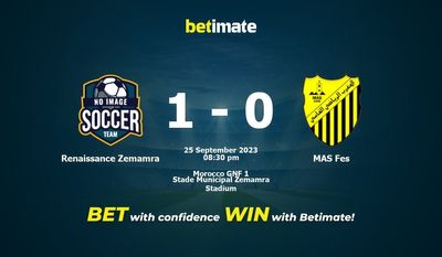 Renaissance Zemamra x MAS Fes Prognóstico, Odds e Dicas de Apostas 25/09/2023