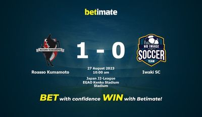 Roasso Kumamoto x Iwaki SC Prognóstico, Odds e Dicas de Apostas 27/08/2023
