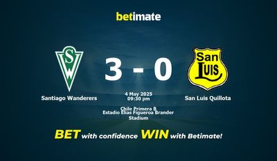 Santiago Wanderers x San Luis Quillota Prognóstico, Odds e Dicas de Apostas 05/04/2025