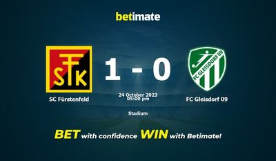 SC Fürstenfeld vs FC Gleisdorf 09 Prognóstico, Odds e Dicas de Apostas 24/10/2023