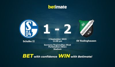 Schalke II x SV Rodinghausen Prognóstico, Odds e Dicas de Apostas 09/02/2023