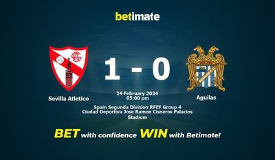 Prognóstico, Odds e Dicas de Apostas Sevilla Atletico x Águilas 24/02/2024