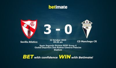 Sevilla Atletico vs CD Manchego CR Prognóstico, Odds e Dicas de Apostas 22/10/2023