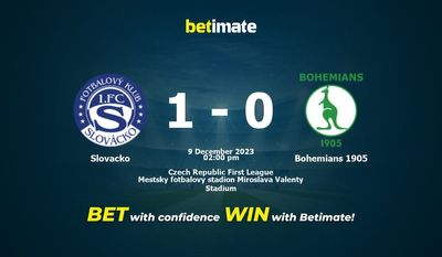 Slovacko vs Bohemians 1905 Prognóstico, Odds e Dicas de Apostas 12/09/2023