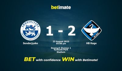 Sonderjyske vs HB Køge Prognóstico, Odds e Dicas de Apostas 23/08/2023