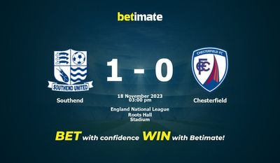 Southend x Chesterfield Prognóstico, Odds e Dicas de Apostas 18/11/2023