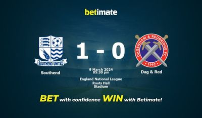 Southend vs Dag & Red Prognóstico, Odds e Dicas de Apostas 03/09/2024
