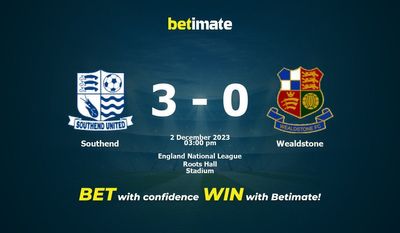 Southend x Wealdstone Prognóstico, Odds e Dicas de Apostas 12/02/2023
