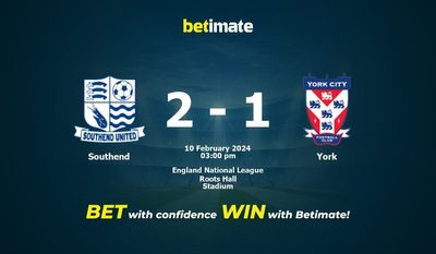 Prognóstico, Odds e Dicas de Apostas Southend x York 02/10/2024