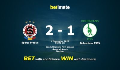 Sparta Praga vs Bohemians 1905 Prognóstico, Odds e Dicas de Apostas 11/04/2023