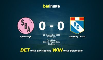Sport Boys x Sporting Cristal Prognóstico, Odds e Dicas de Apostas 09/10/2023