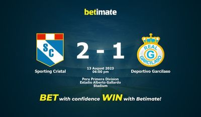 Prognóstico, Odds e Dicas de Apostas Sporting Cristal x Deportivo Garcilaso 13/08/2023