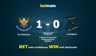 St Johnstone vs Livingston Prognóstico, Odds e Dicas de Apostas 03/02/2024