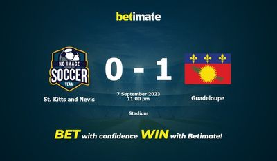 Kitts and Nevis vs Guadalupe Prognóstico, Odds e Dicas de Apostas 09/07/2023