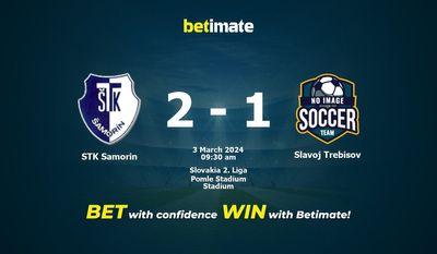 STK Samorin vs Slavoj Trebisov Prognóstico, Odds e Dicas de Apostas 03/03/2024