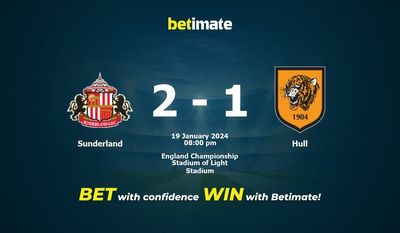 Prognóstico, Odds e Dicas de Apostas Sunderland x Hull 19/01/2024