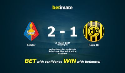 Telstar vs Roda JC Previsão, Odds e Dicas de Apostas 14/03/2025