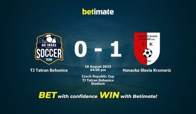 TJ Tatran Bohunice vs Hanacka Slavia Kromeriz Prognóstico, Odds e Dicas de Apostas 16/08/2023