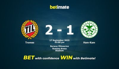 Prognóstico, Odds e Dicas de Apostas Tromso x Ham-Kam 17/09/2023