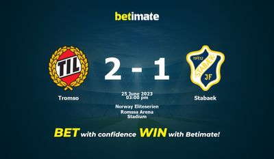 Prognóstico, Odds e Dicas de Apostas Tromso x Stabaek 25/06/2023