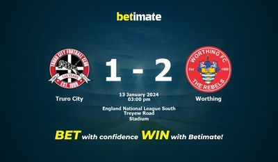 Truro City x Worthing Prognóstico, Odds e Dicas de Apostas 13/01/2024