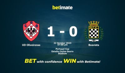 UD Oliveirense vs Boavista Prognóstico, Odds e Dicas de Apostas 22/10/2023