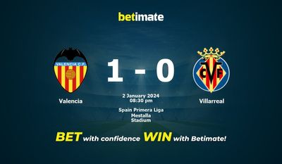 Prognóstico Valencia x Villarreal 01/02/2024