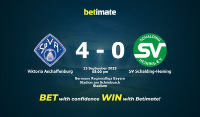 Viktoria Aschaffenburg x SV Schalding-Heining Prognóstico, Odds e Dicas de Apostas 15/09/2023